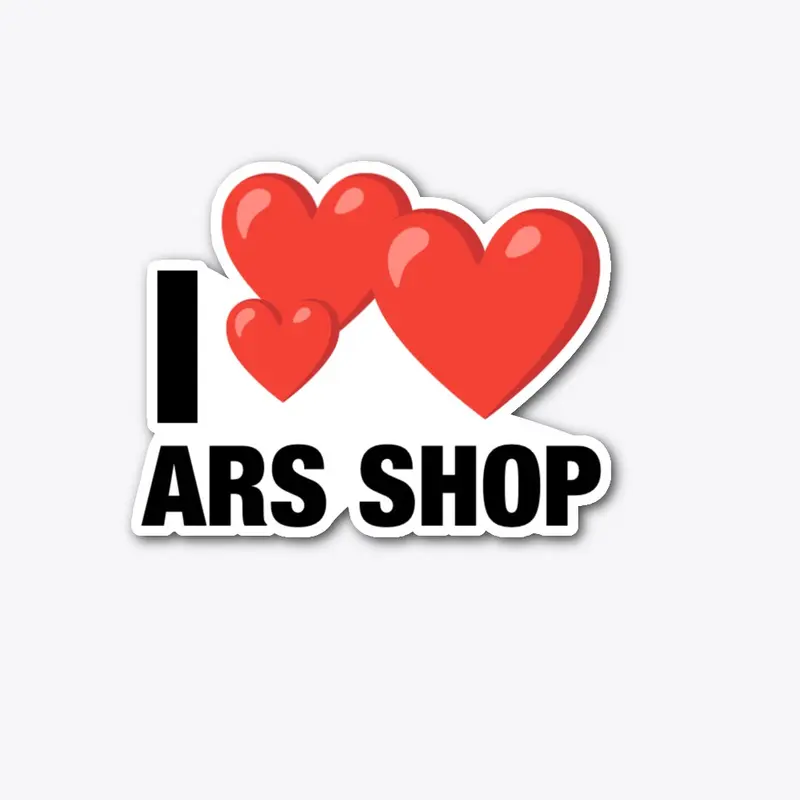 AR  Shop Sticker